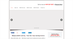 Desktop Screenshot of malaysiabuffetcatering.com